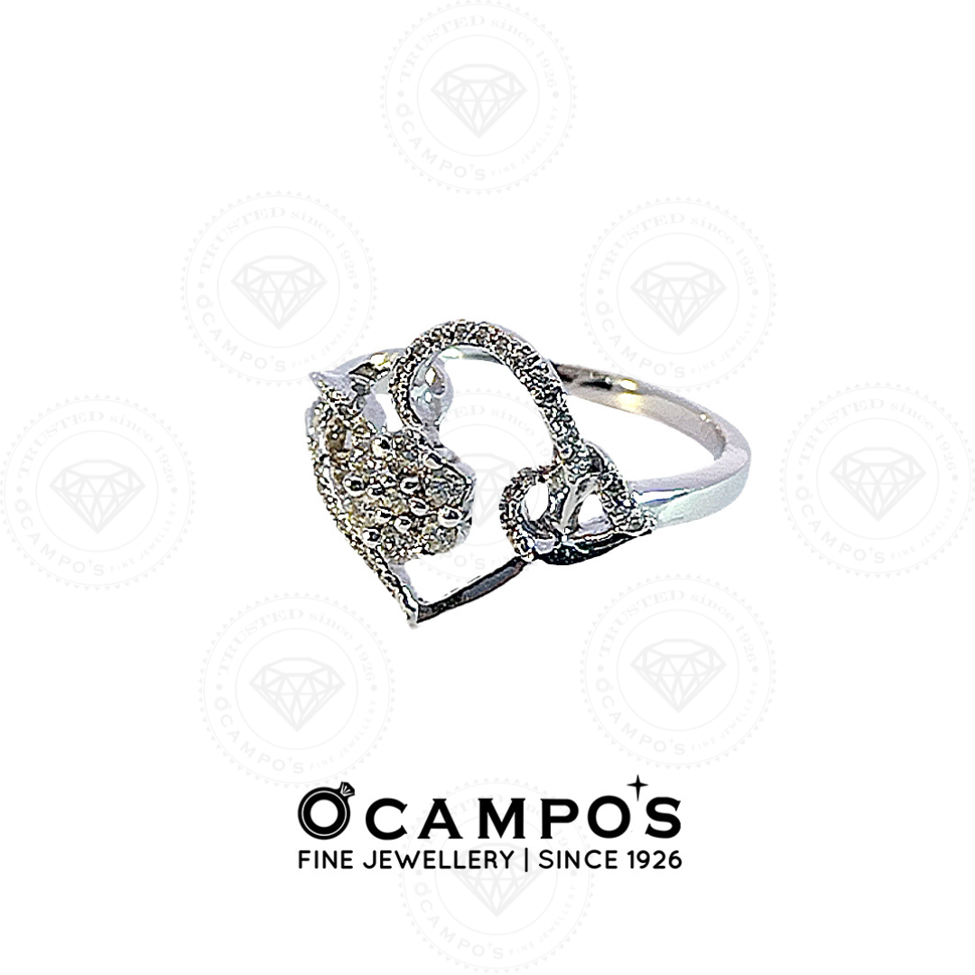 Steffany Diamond White Gold Ring