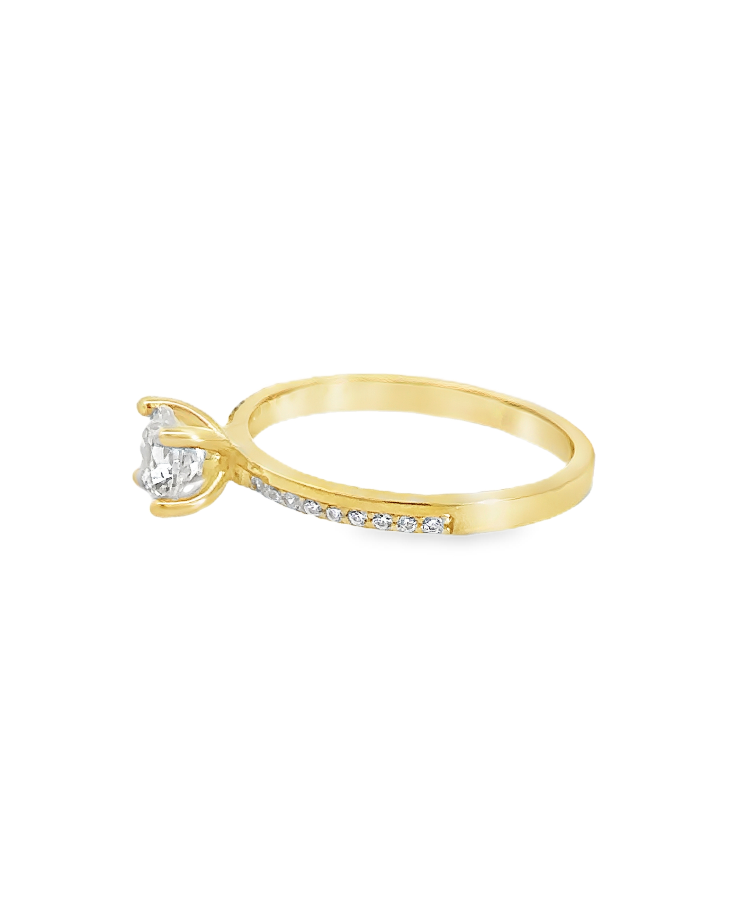 Sirena 18 Karat Yellow Gold Ring S-7.5