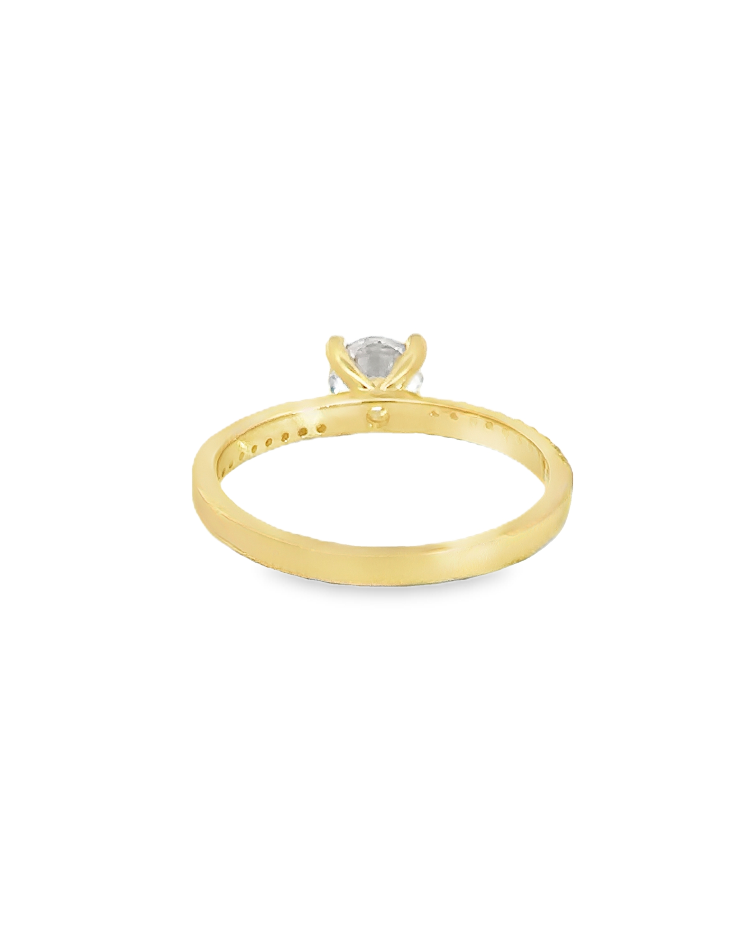 Sirena 18 Karat Yellow Gold Ring S-7.5