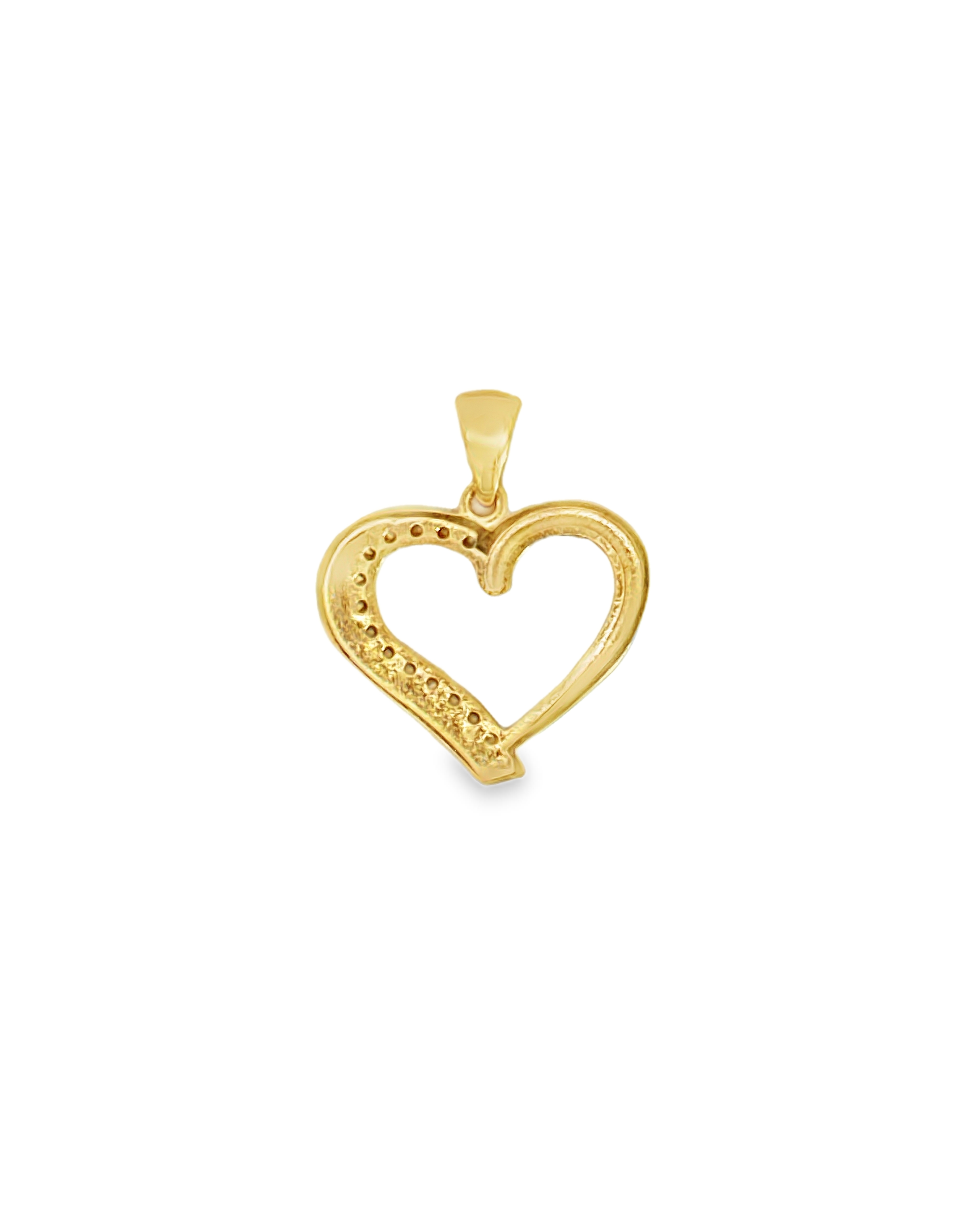 Kalliroi 18 Karat Yellow Gold Heart Pendant