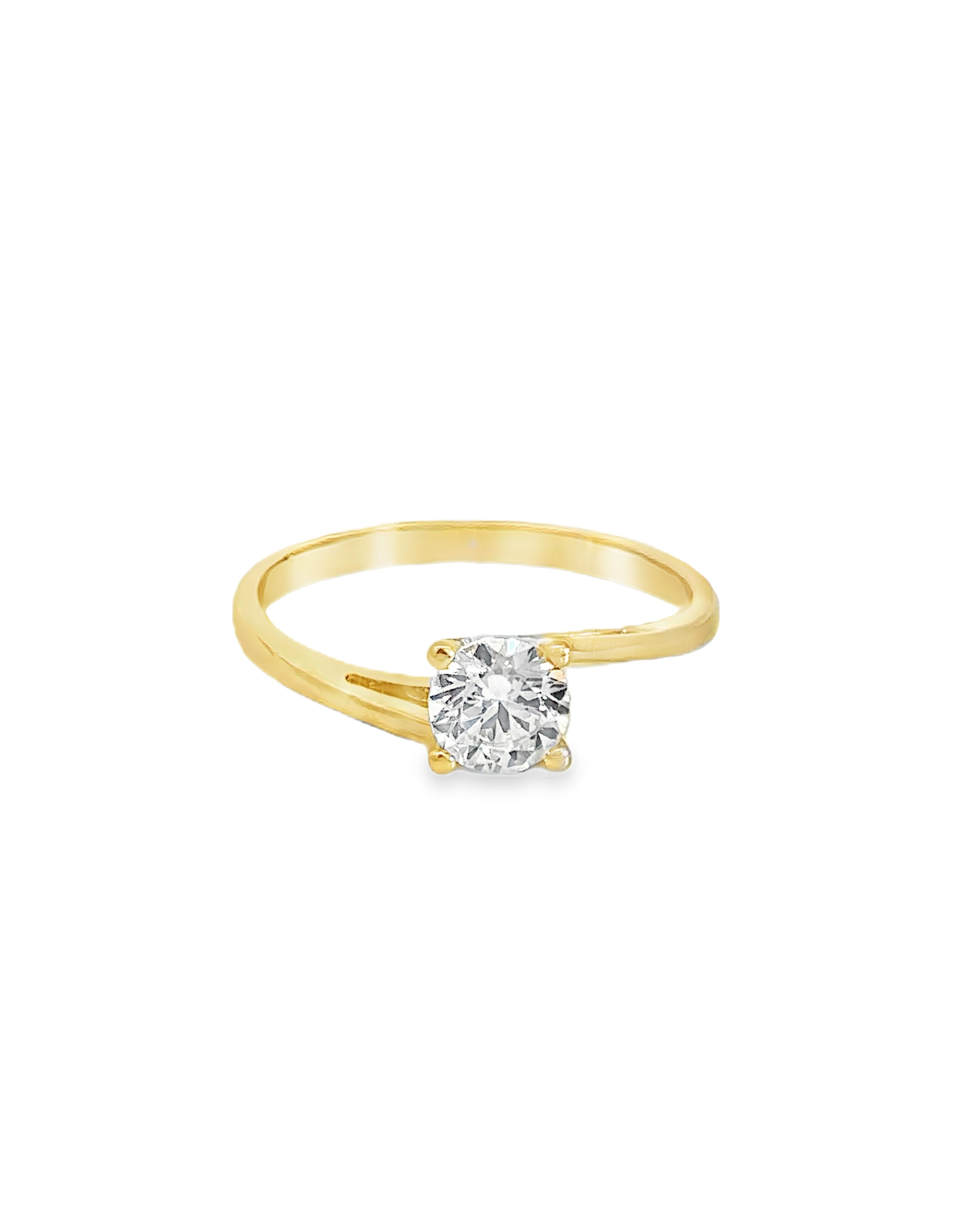 Chara 18 Karat Yellow Gold Ring S-7.5