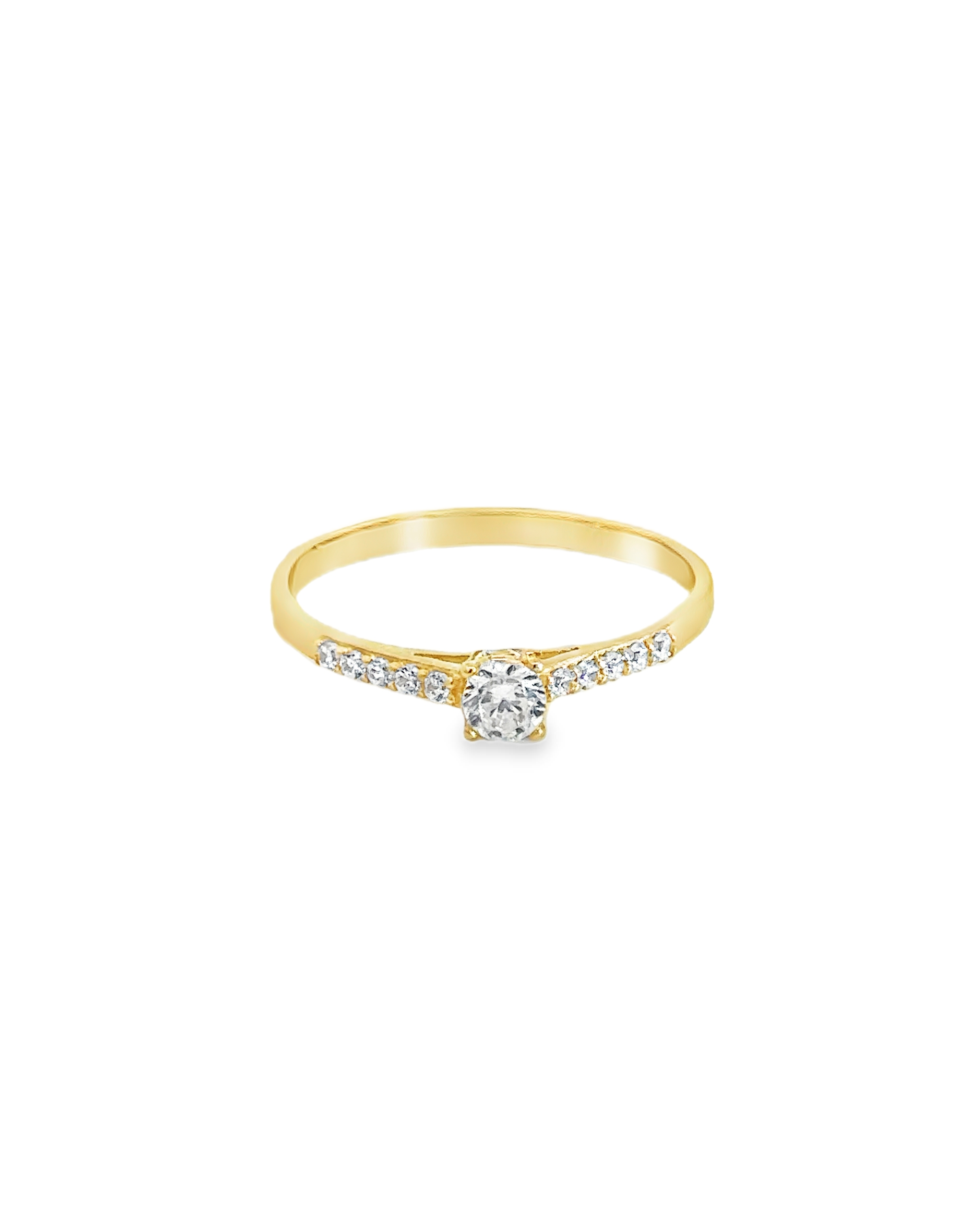 Andromeda 18 Karat Yellow Gold Ring S-6.25