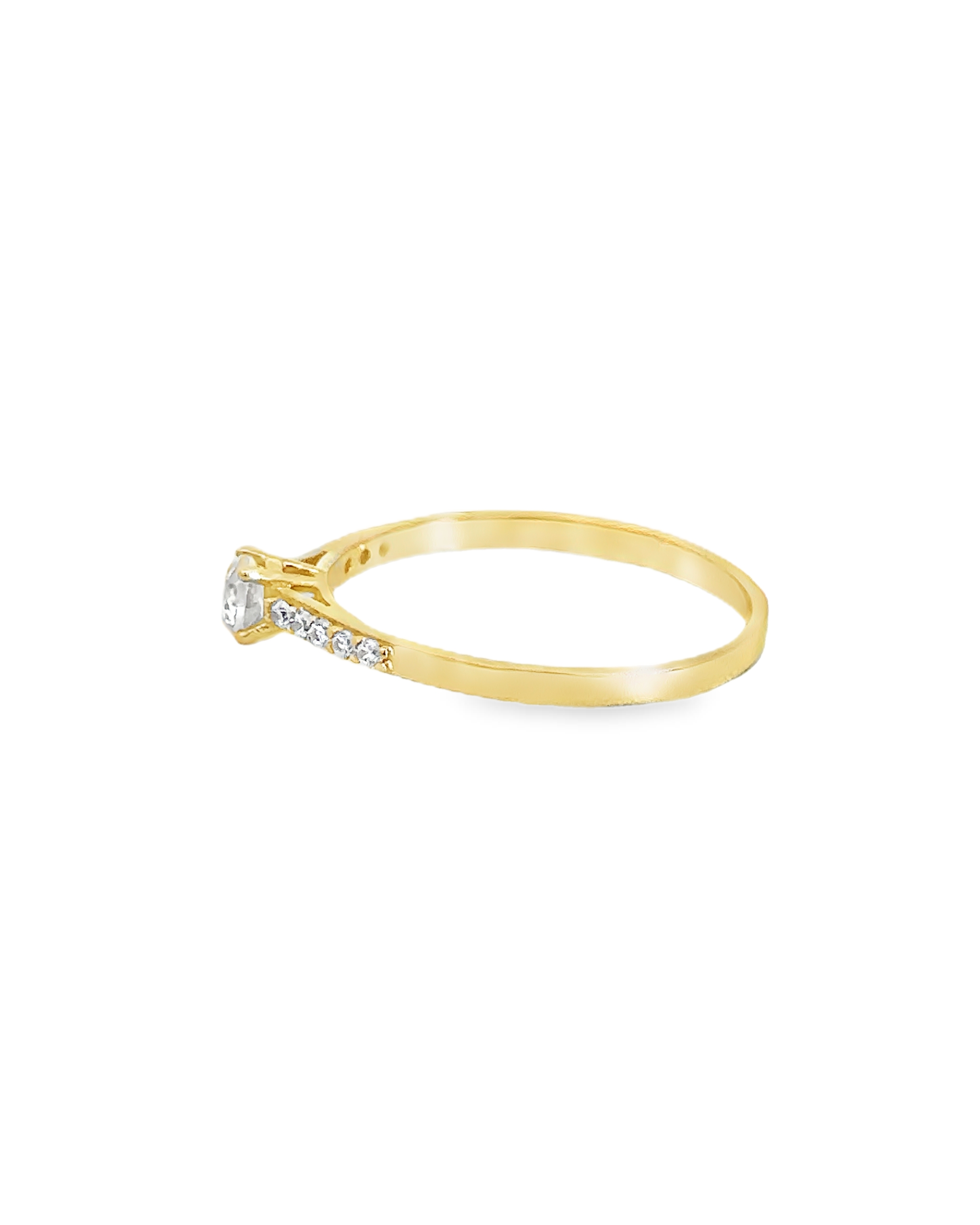 Andromeda 18 Karat Yellow Gold Engagement Ring S-6.25