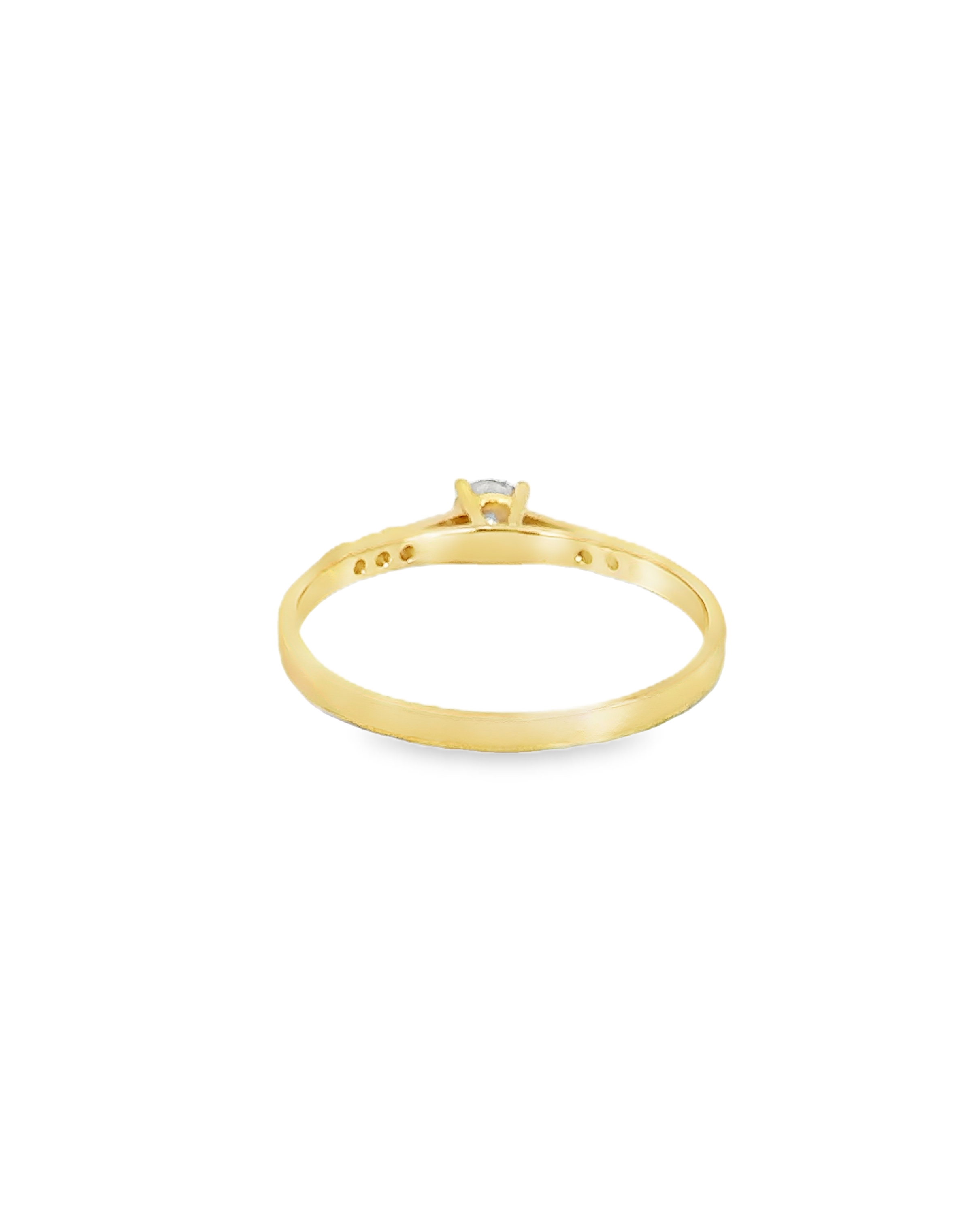 Andromeda 18 Karat Yellow Gold Engagement Ring S-6.25
