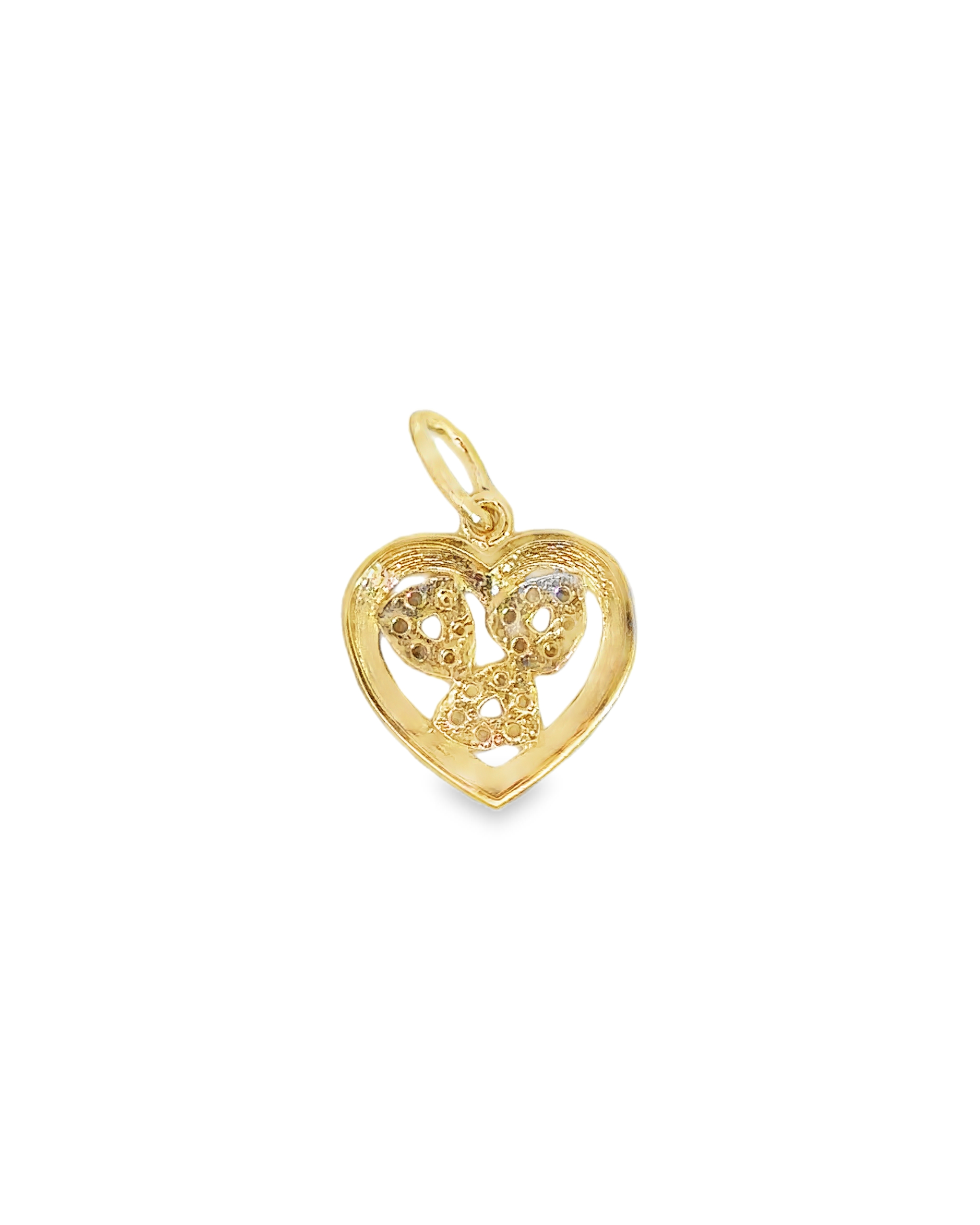 Lysithea 18K Yellow Gold Heart Pendant