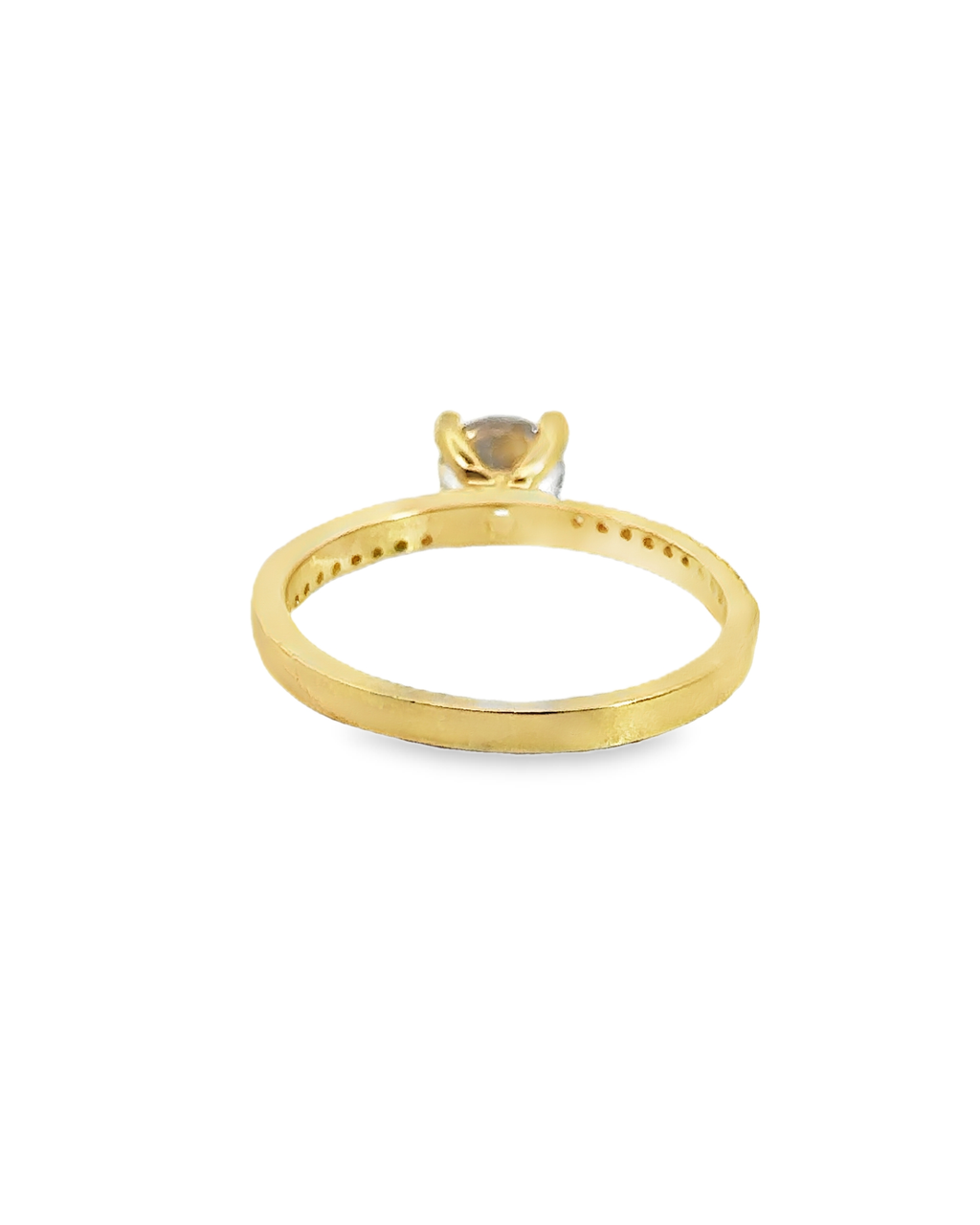 Aristea 18 Karat Yellow Gold Ring S-7.5