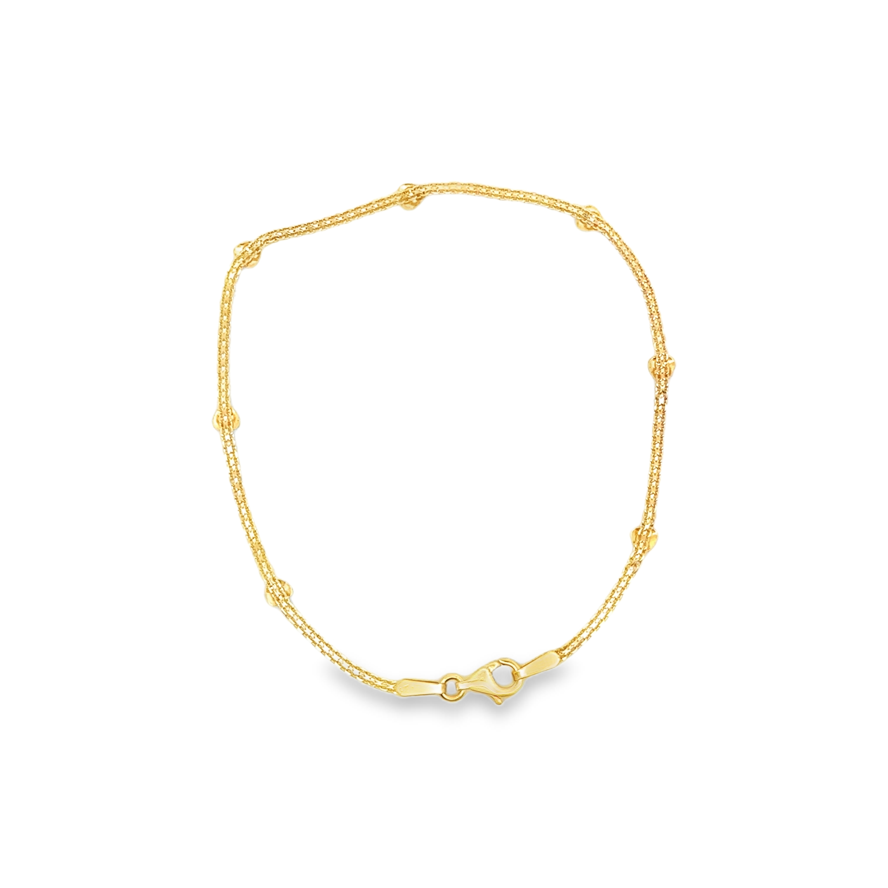 Artemia 18 Karat Yellow Gold Bracelet With Heart Design
