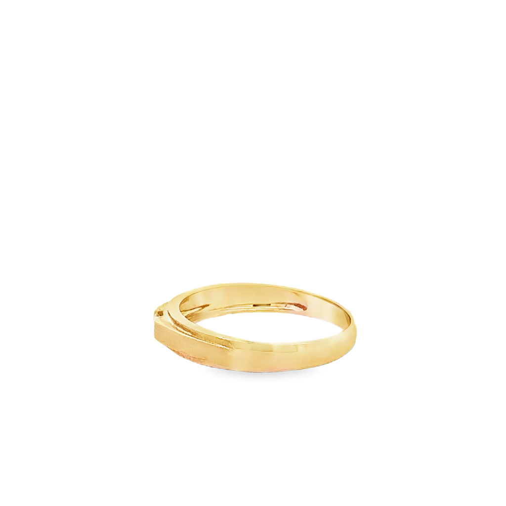 Acantha 18 Karat Yellow Gold Wedding Ring 1 Diamond - .031 Carat  S-5.5