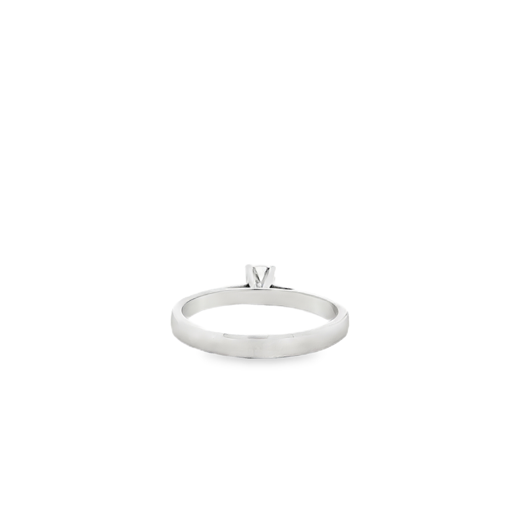 Ionea 14 Karat White Gold Ring 1 Diamond - .15 Carat S-5.5