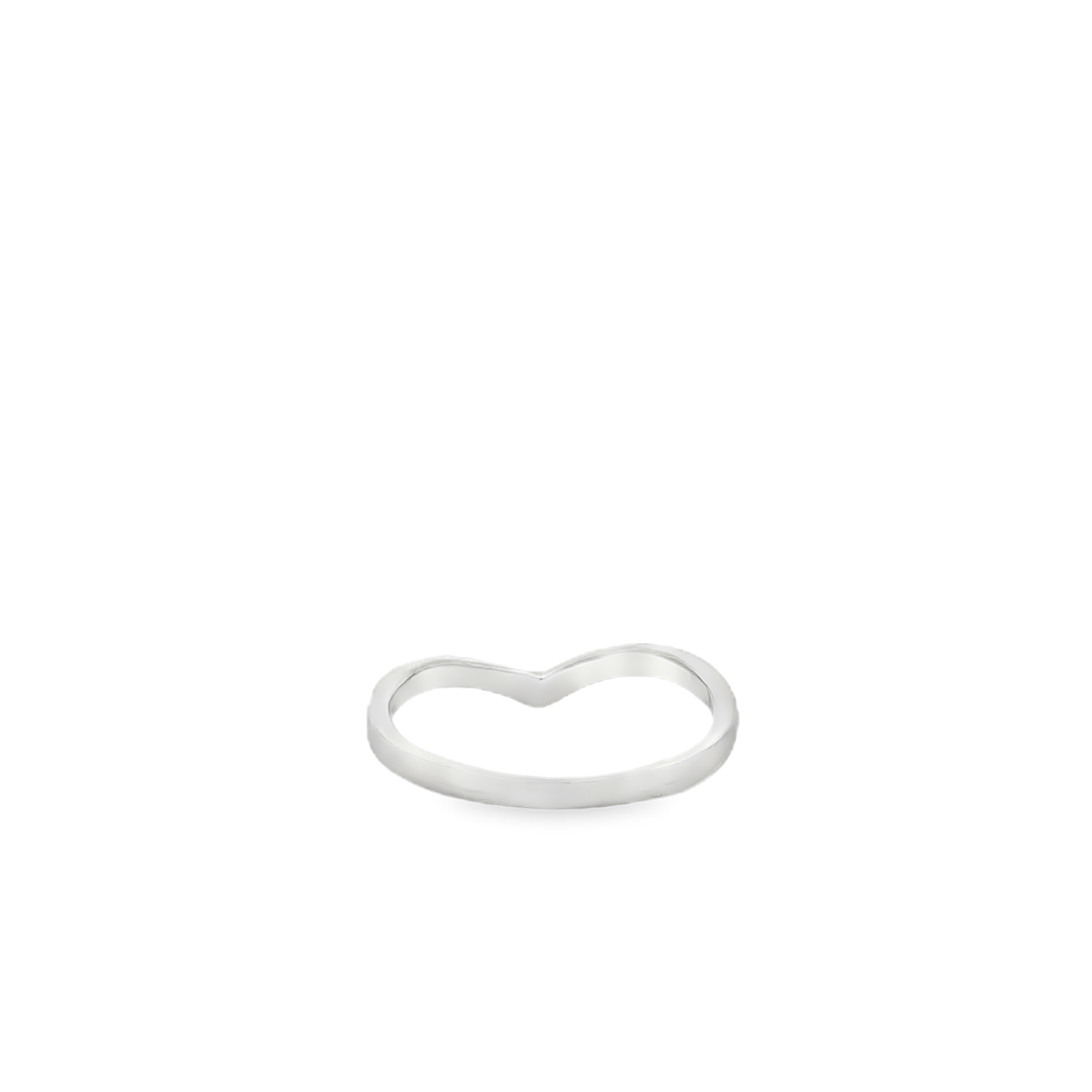 Chrysa Wedding Ring in 18K Two-Tone Gold with Platinum (Size 6)