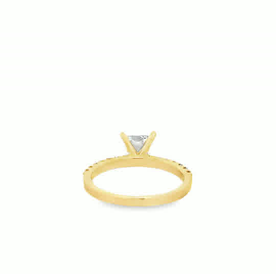 Anastasia 18 Karat Yellow Gold Ring