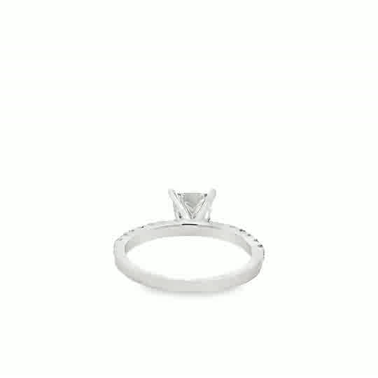 Kaelani 18 Karat White Gold Diamond Ring