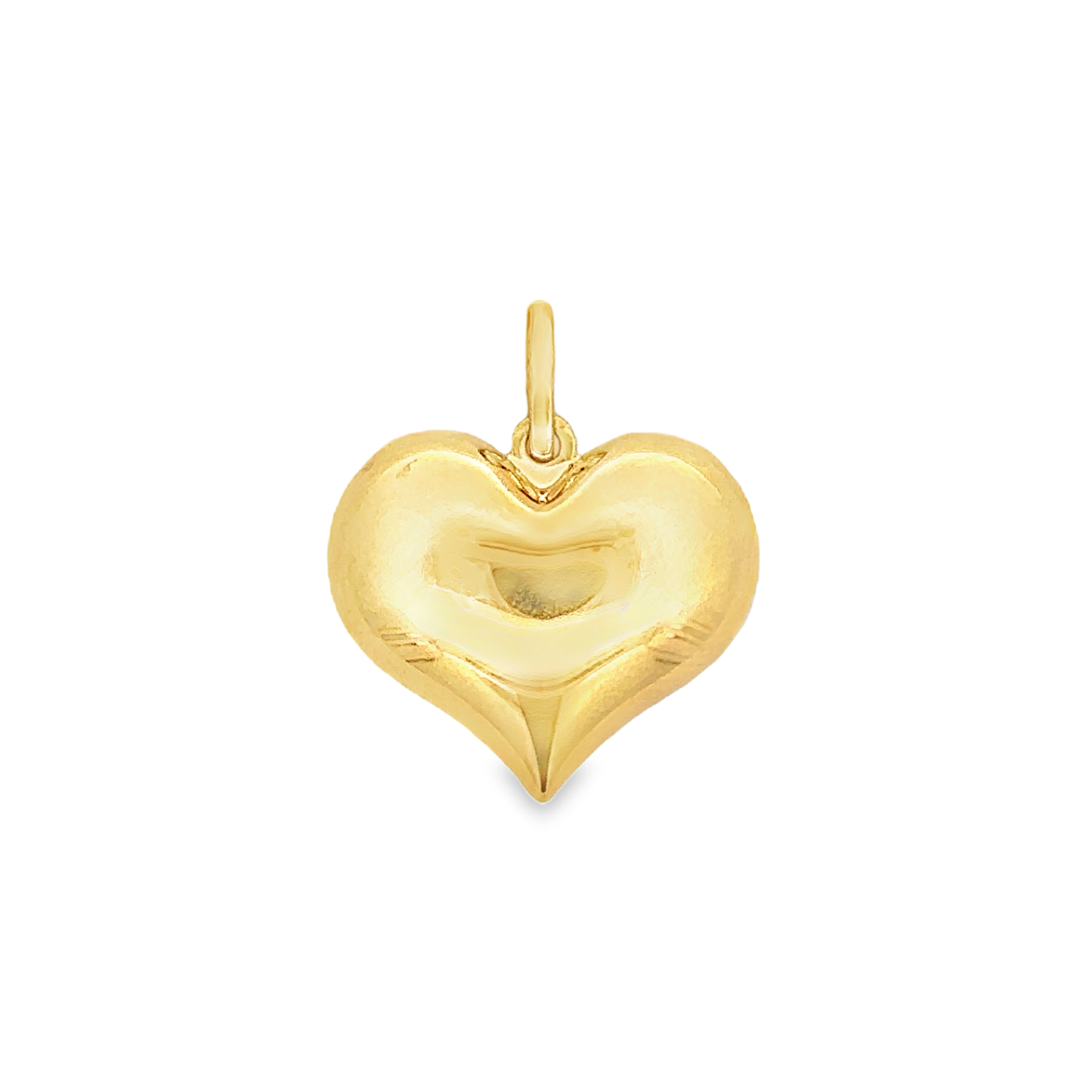 Nyx Pop Heart Pendant in 18K Yellow Gold