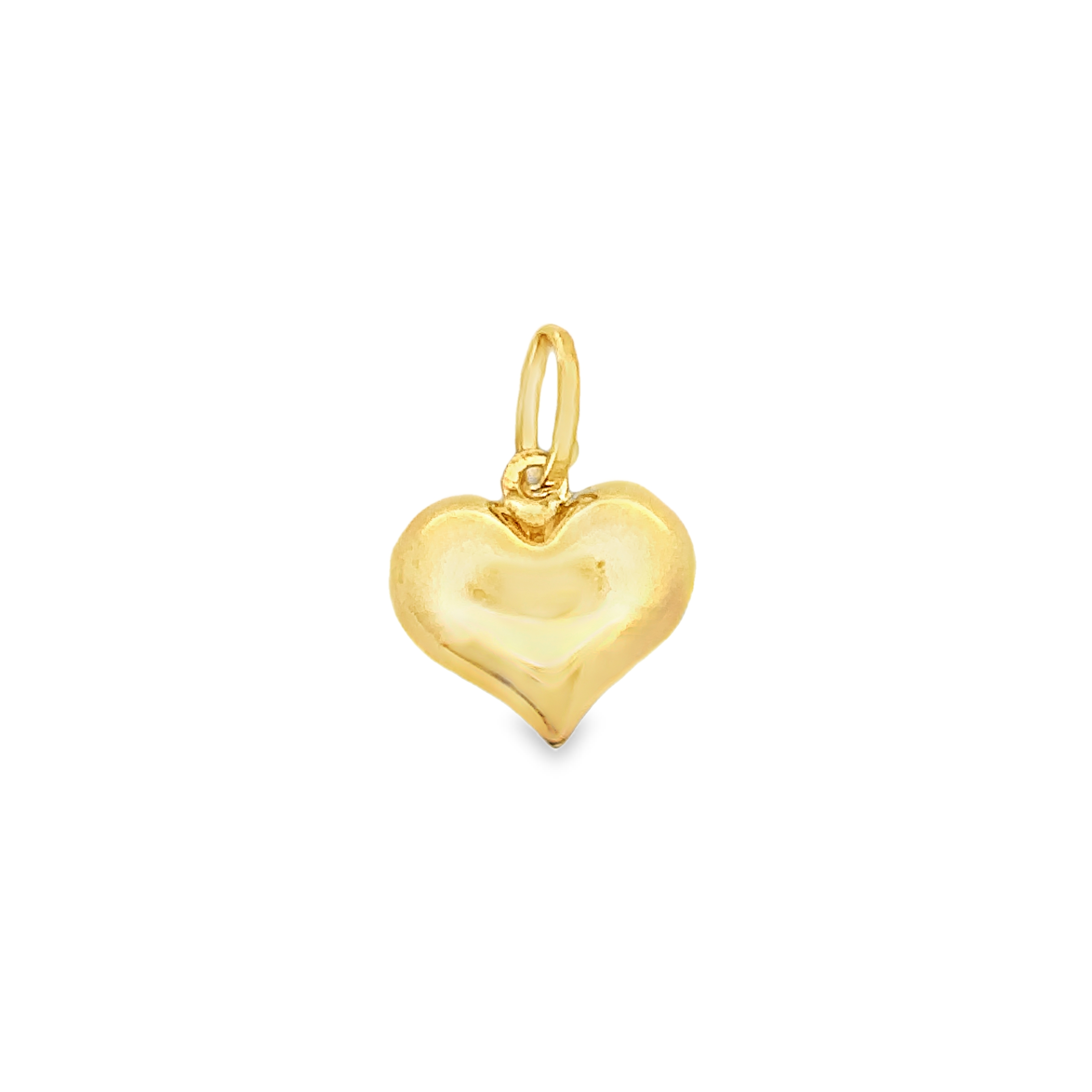 Aurum  Diamond-Cut Pop Heart Pendant in 18K Two-Tone Gold