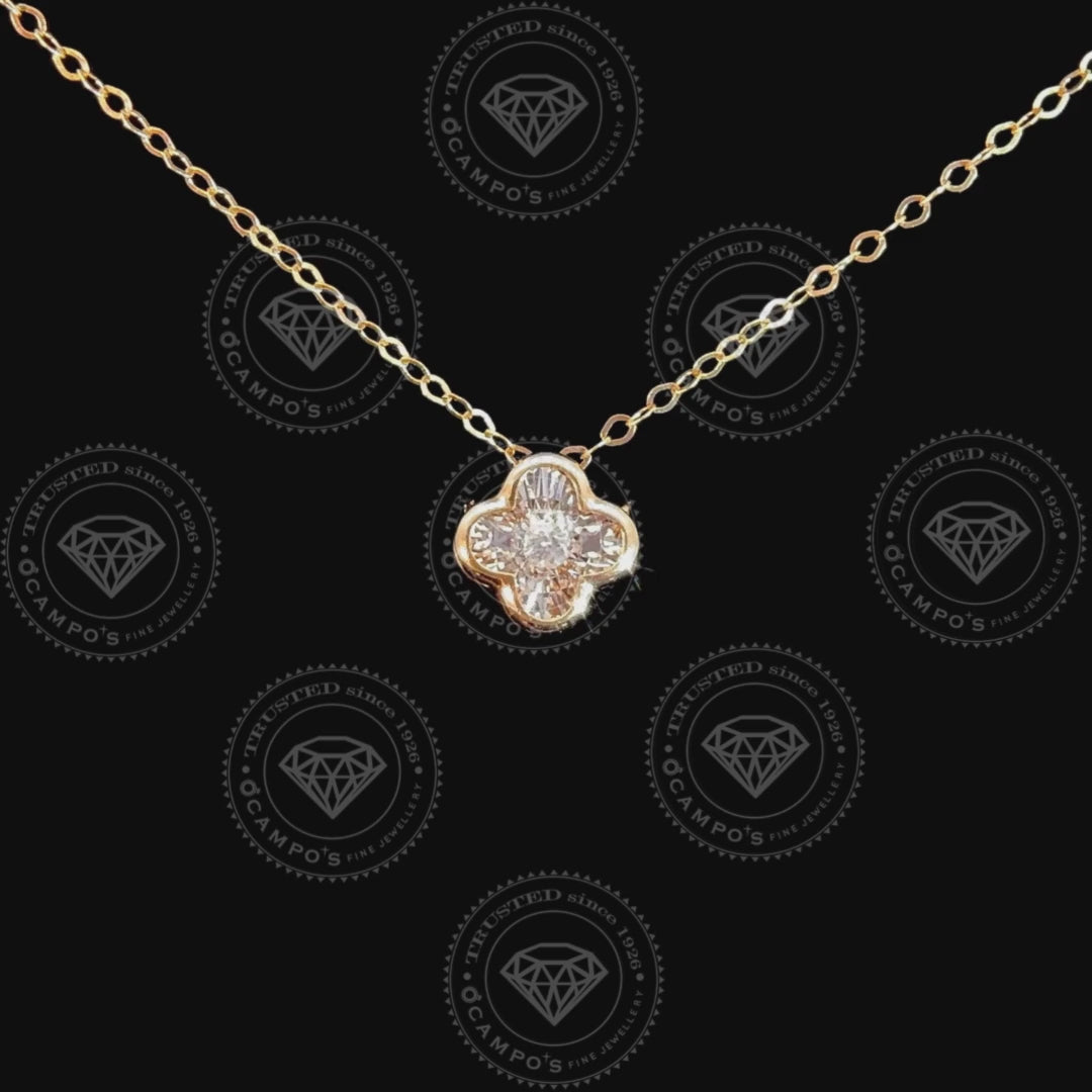 Ysabelle Dancing Diamond Necklace