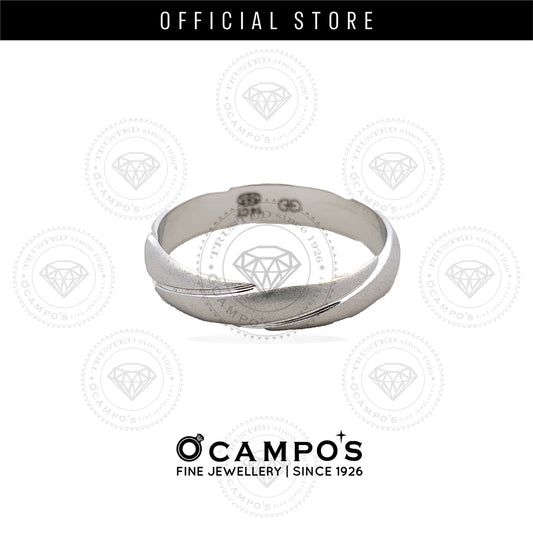 ZANE WEDDING RING WHITE GOLD 14KARAT
