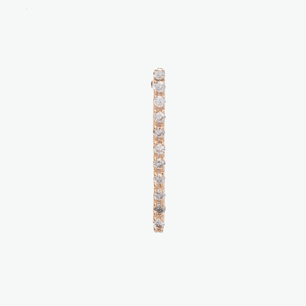 Emiko 10k Yellow Gold Diamond Stud Earrings | Ocampo's Fine Jewellery