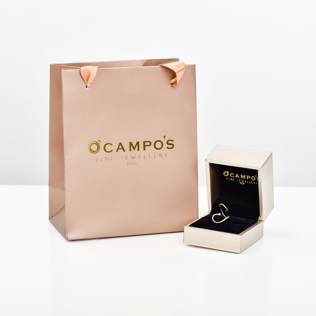 Etsuko 10k Yellow Gold Diamond Ear Cuff | Ocampo's Fine Jewellery