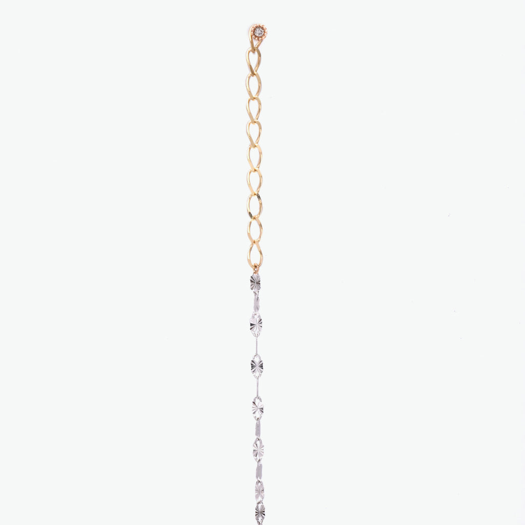 Kishi 10k Two-tone Gold Detachable Dangling Diamond Earring | Ocampo's Fine Jewellery
