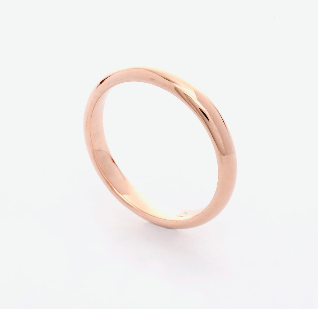 Hanami 18k Rose Gold Wedding Rings | Ocampo's Fine Jewellery